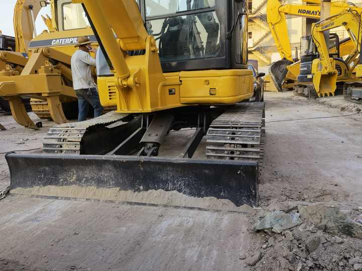 Mini escavadeira Secondhand Machinery Crawler Digger good performance Komatsu Used Excavator PC55MR for sale: foto 6
