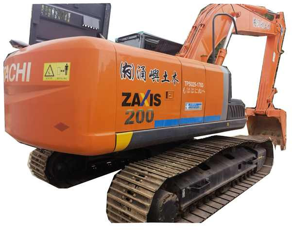 Used excavator Hitachi 20 ton original Japan Hitachi ZX200-3 ZX200-5G EX200-5 ZX240 Excavator FOR SALE - Escavadeira: foto 1 Used excavator Hitachi 20 ton original Japan Hitachi ZX200-3 ZX200-5G EX200-5 ZX240 Excavator FOR SALE - Escavadeira: foto 1