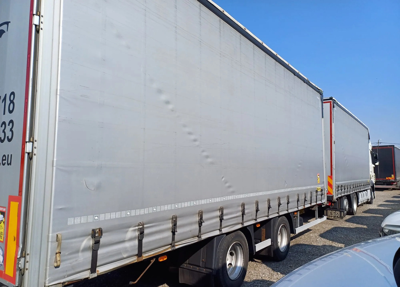 Camião de lona DAF XF 480 SUPER SPACE CAB / ZESTAW TANDEM PRZEJAZDOWY 120m3: foto 6