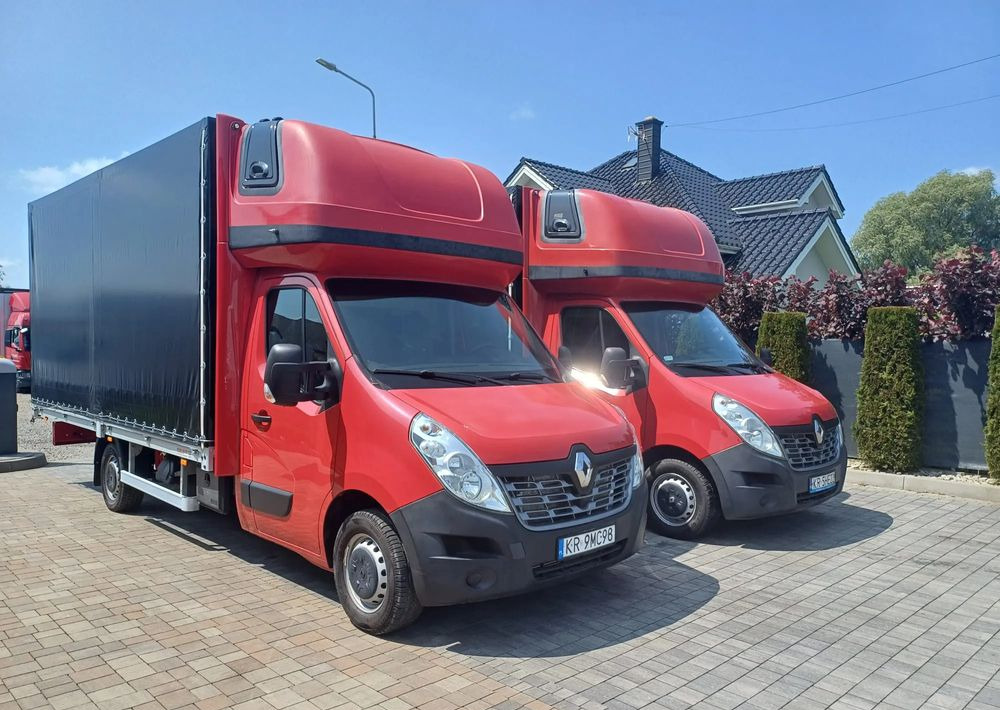 Renault Master 10 palet 170 KM PODUSZKI +KOMPRESOR - Carrinha de lona: foto 3 Renault Master 10 palet 170 KM PODUSZKI +KOMPRESOR - Carrinha de lona: foto 3
