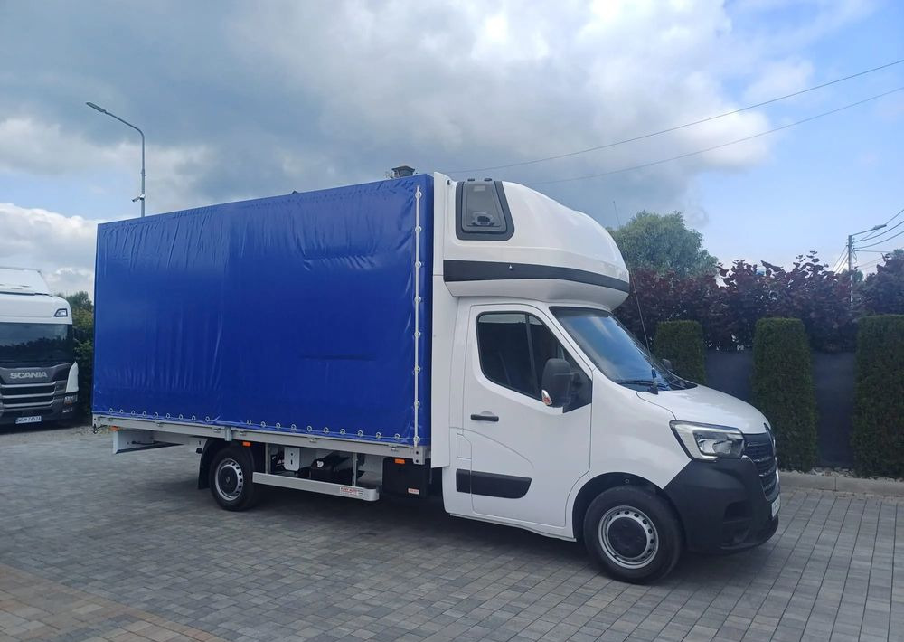Renault Master 10 palet na poduszkach - Carrinha de lona: foto 1 Renault Master 10 palet na poduszkach - Carrinha de lona: foto 1