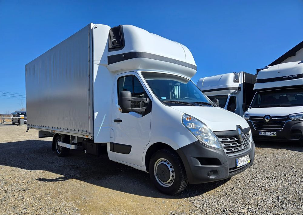Renault Master 2x +zabudowa 12 palet-reg wysokości Spanie XXL - Carrinha de lona: foto 5 Renault Master 2x +zabudowa 12 palet-reg wysokości Spanie XXL - Carrinha de lona: foto 5