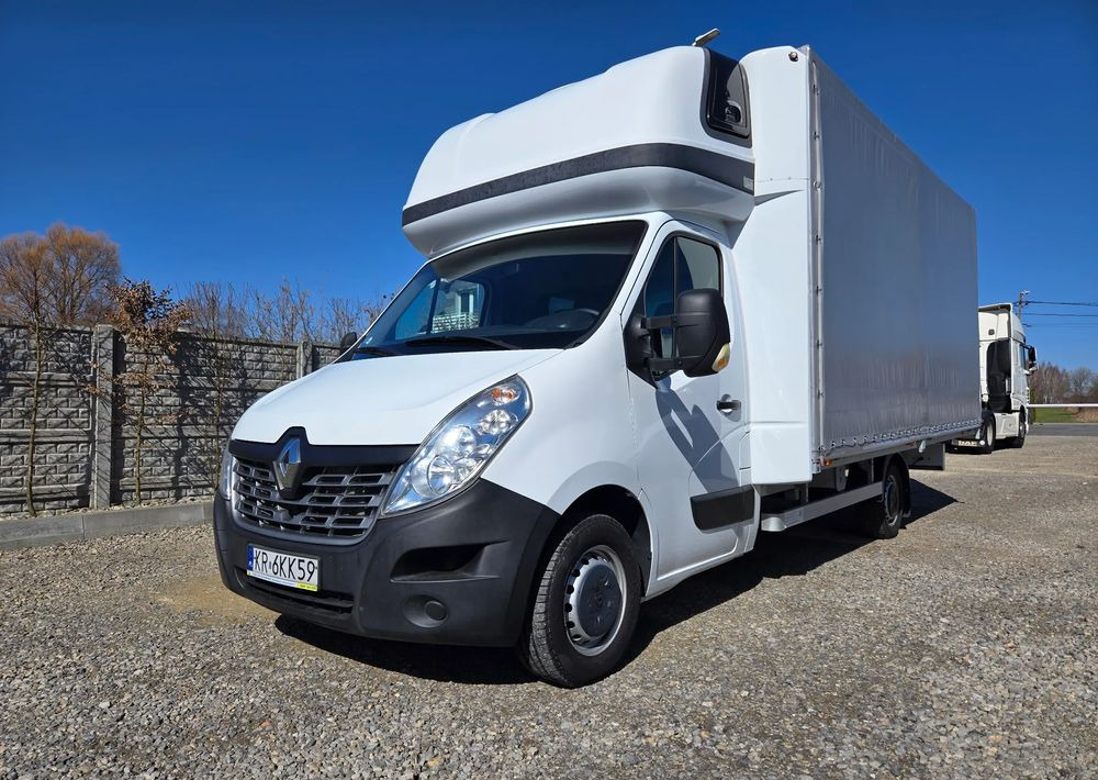 Renault Master 2x +zabudowa 12 palet-reg wysokości Spanie XXL - Carrinha de lona: foto 4 Renault Master 2x +zabudowa 12 palet-reg wysokości Spanie XXL - Carrinha de lona: foto 4