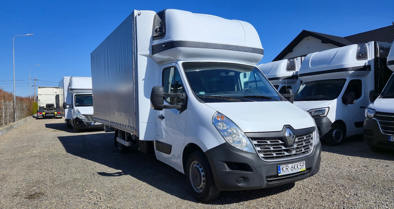 Renault Master 2x +zabudowa 12 palet-reg wysokości Spanie XXL - Carrinha de lona: foto 3 Renault Master 2x +zabudowa 12 palet-reg wysokości Spanie XXL - Carrinha de lona: foto 3