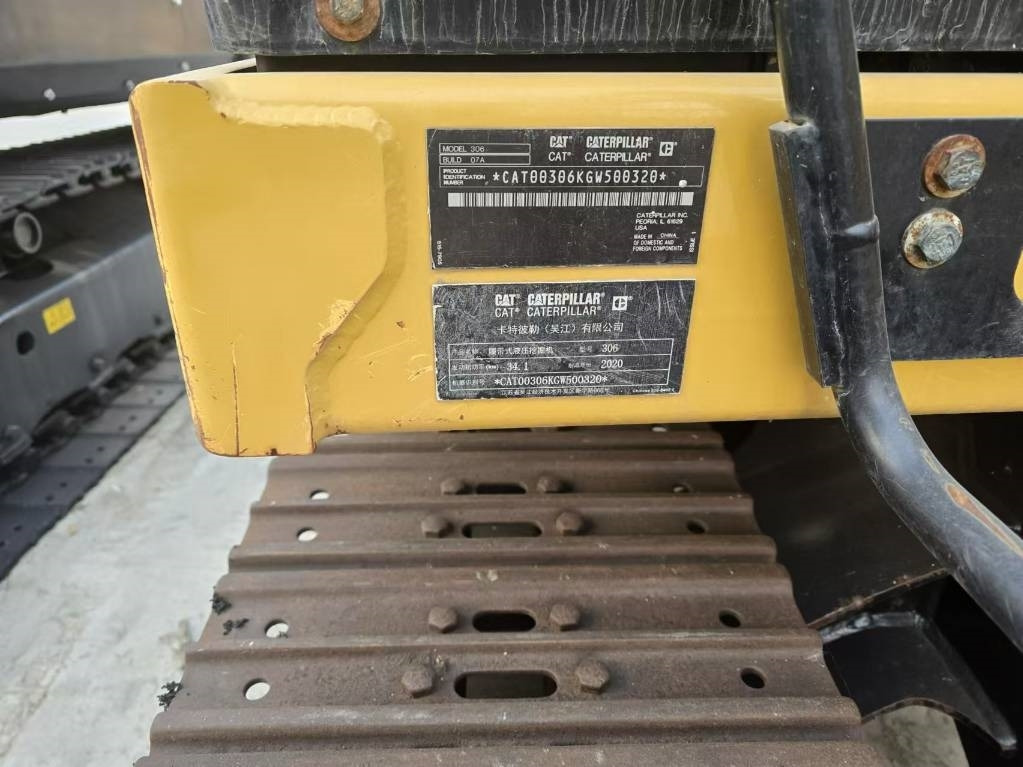 CAT 306 - Mini escavadeira: foto 3 CAT 306 - Mini escavadeira: foto 3