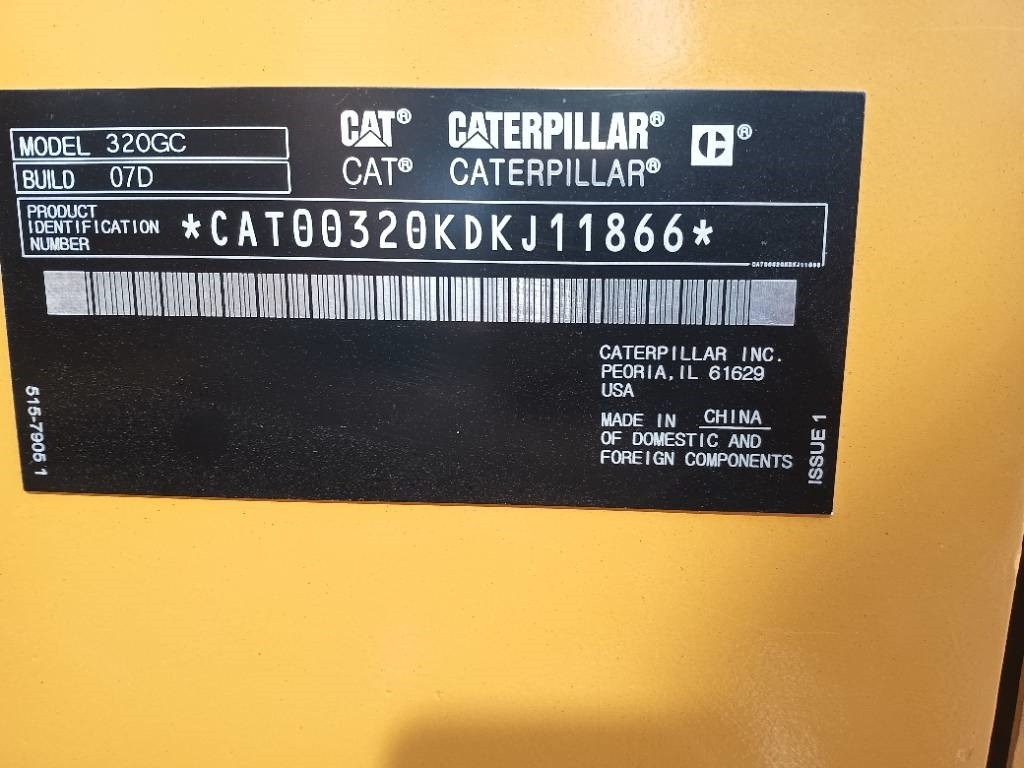 CAT 320 GC - Escavadora de rastos: foto 3 CAT 320 GC - Escavadora de rastos: foto 3