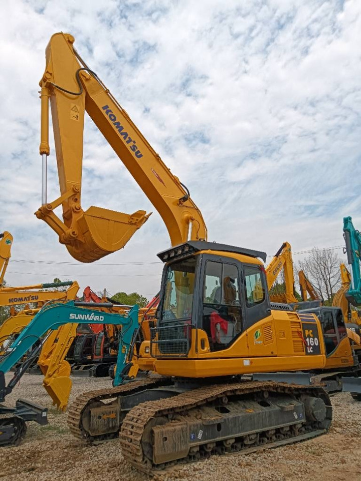Komatsu PC 160 - Escavadora de rastos: foto 1 Komatsu PC 160 - Escavadora de rastos: foto 1