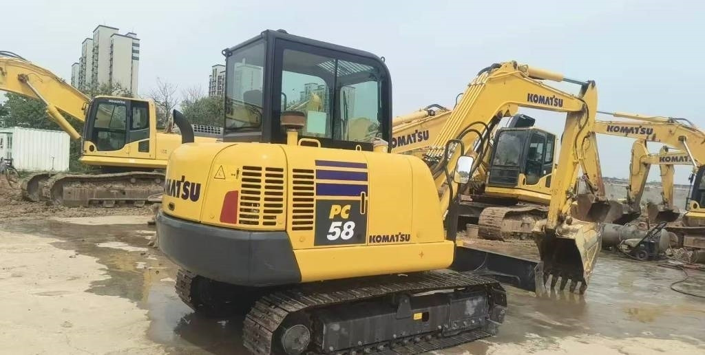 Komatsu PC 58 - Mini escavadeira: foto 1 Komatsu PC 58 - Mini escavadeira: foto 1