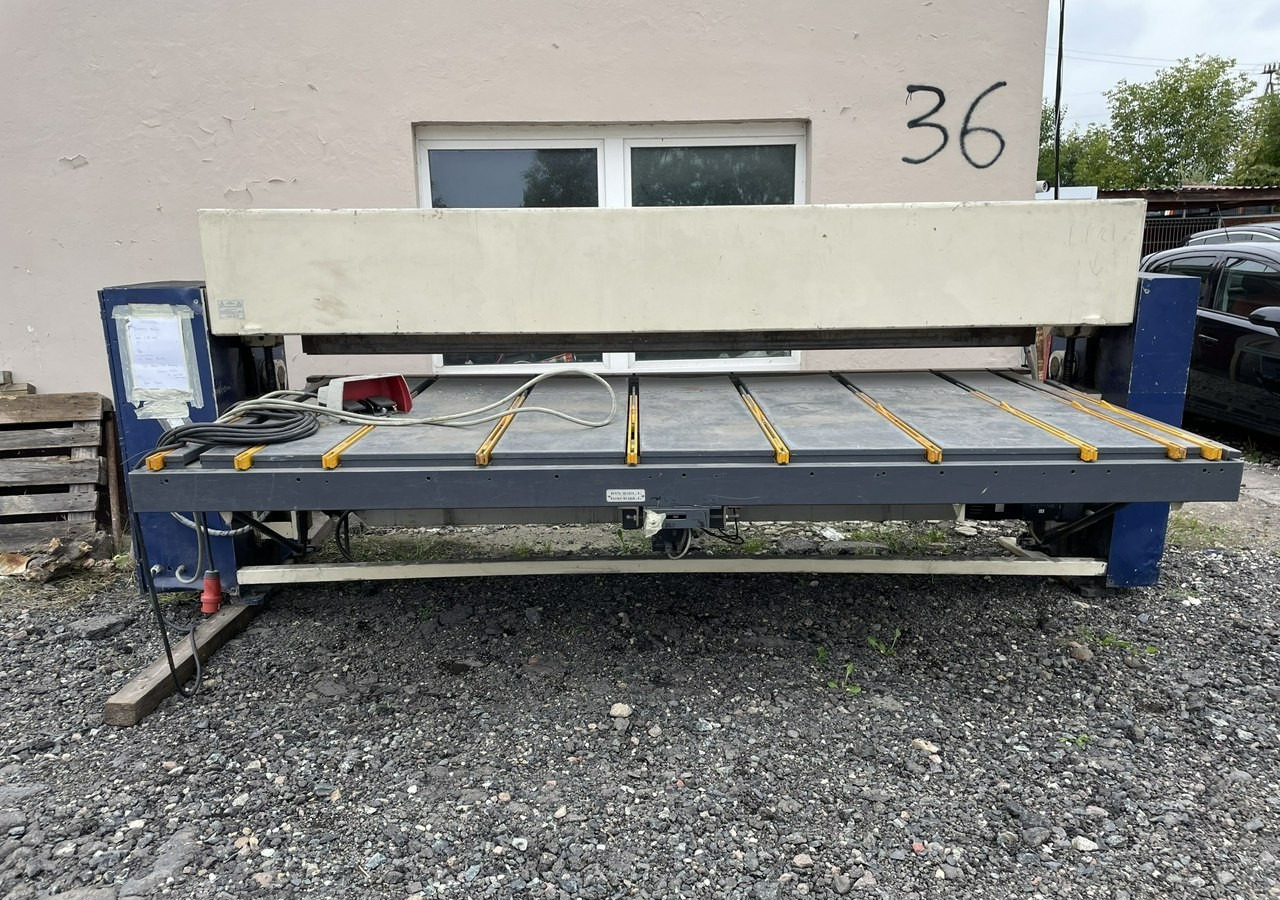 Inna Inny Prasa hydrauliczna Gilotyna RAS SYSTEM 3000 Nożyce gientarka 3200mm - Equipamento industrial: foto 3 Inna Inny Prasa hydrauliczna Gilotyna RAS SYSTEM 3000 Nożyce gientarka 3200mm - Equipamento industrial: foto 3