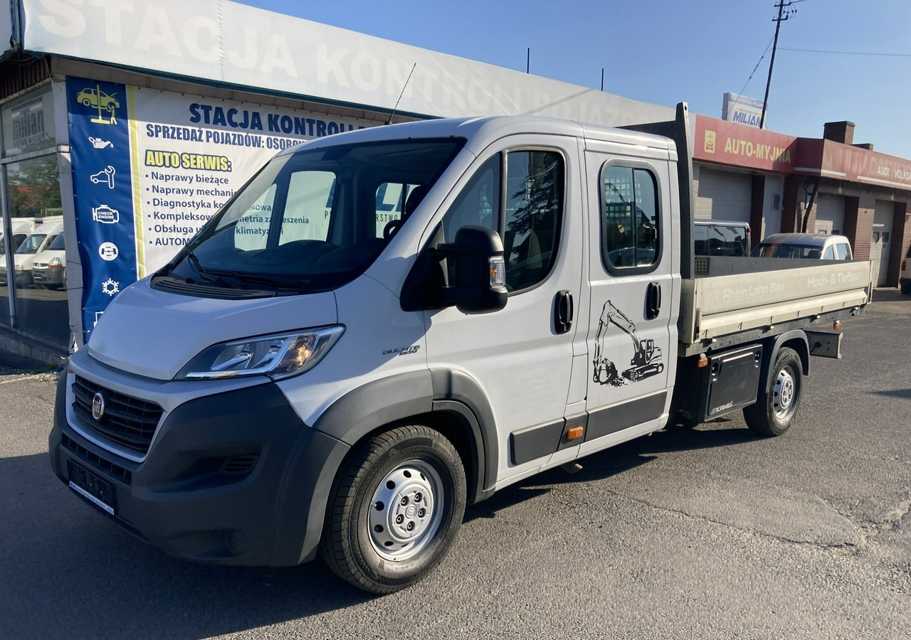 Fiat Ducato Ducato Max 2.3JTD-150KM Dokka Doka Brygadówka skrzynia Klima 2017 - Carrinha de caixa aberta, Carrinha cabine dupla: foto 2 Fiat Ducato Ducato Max 2.3JTD-150KM Dokka Doka Brygadówka skrzynia Klima 2017 - Carrinha de caixa aberta, Carrinha cabine dupla: foto 2