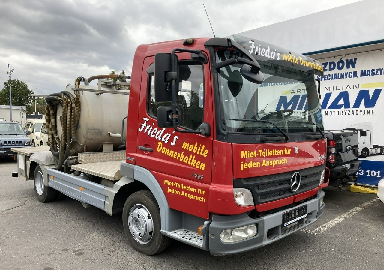 Mercedes-Benz Atego 716 Toitoi WC Asanizacyjny Wuko Kanalizacja Toi Toi Atego716 Toitoi dowywozu WC Asanizacyjny Wuko Kanalizacja ... - Caminhão de lixo: foto 2 Mercedes-Benz Atego 716 Toitoi WC Asanizacyjny Wuko Kanalizacja Toi Toi Atego716 Toitoi dowywozu WC Asanizacyjny Wuko Kanalizacja ... - Caminhão de lixo: foto 2