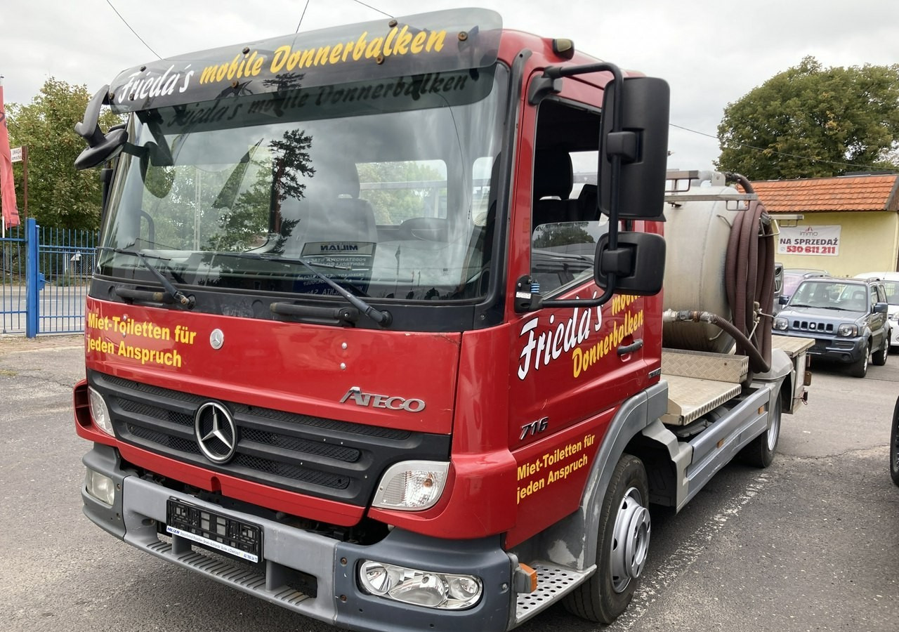 Mercedes-Benz Atego 716 Toitoi WC Asanizacyjny Wuko Kanalizacja Toi Toi Atego716 Toitoi dowywozu WC Asanizacyjny Wuko Kanalizacja ... - Caminhão de lixo: foto 1 Mercedes-Benz Atego 716 Toitoi WC Asanizacyjny Wuko Kanalizacja Toi Toi Atego716 Toitoi dowywozu WC Asanizacyjny Wuko Kanalizacja ... - Caminhão de lixo: foto 1