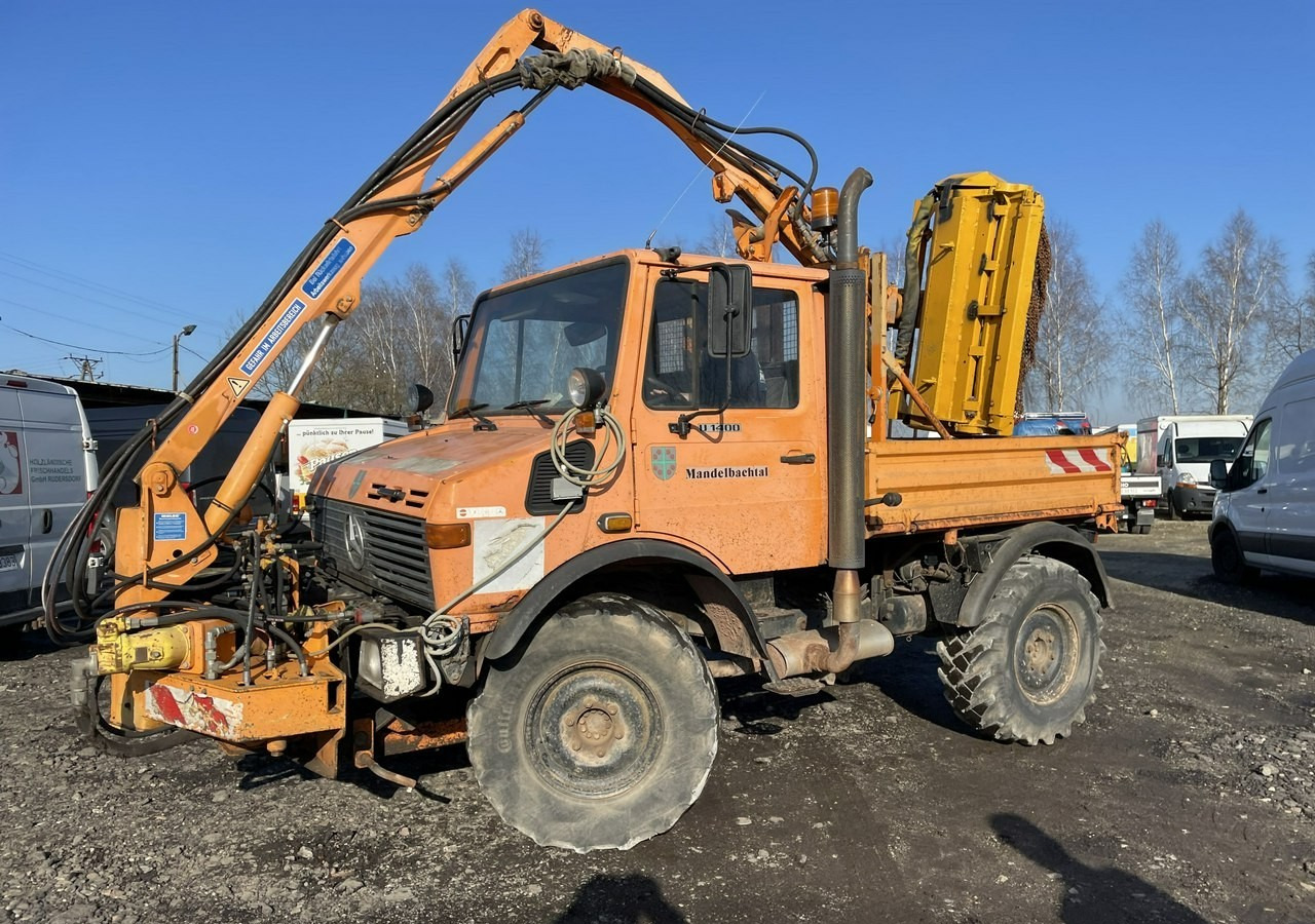 Inna Inny Unimog 1400 4X4 Kosiarka bijakowa teleskopowa - Veículo municipal/ Especial: foto 3 Inna Inny Unimog 1400 4X4 Kosiarka bijakowa teleskopowa - Veículo municipal/ Especial: foto 3