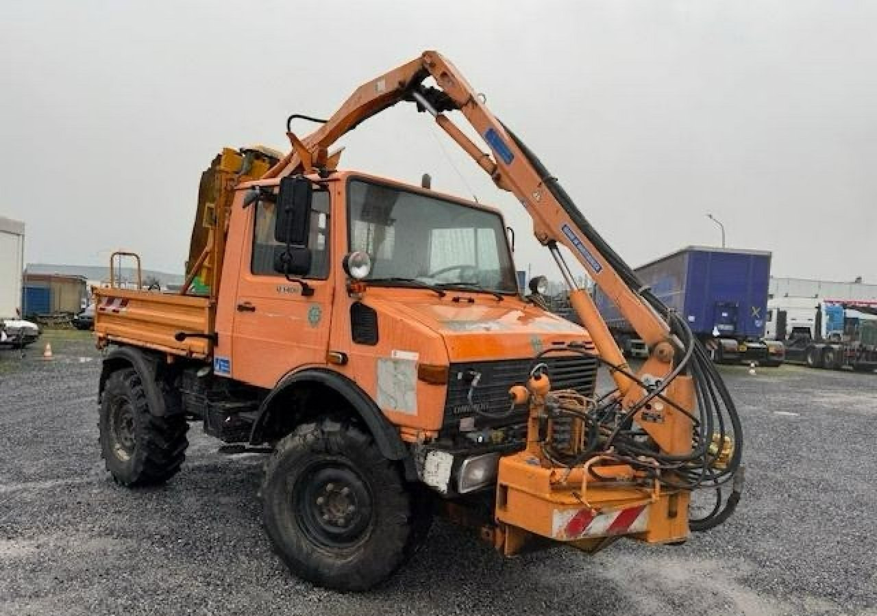 Inna Inny Unimog 1400 4X4 Kosiarka bijakowa teleskopowa - Veículo municipal/ Especial: foto 1 Inna Inny Unimog 1400 4X4 Kosiarka bijakowa teleskopowa - Veículo municipal/ Especial: foto 1