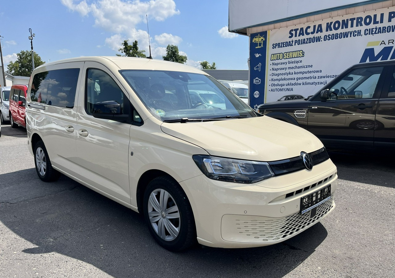 Volkswagen Caddy III Caddy Maxi 2.0-122KM Automat Navi 7-osob Fvat 23% Model 2022 - Automóvel: foto 2 Volkswagen Caddy III Caddy Maxi 2.0-122KM Automat Navi 7-osob Fvat 23% Model 2022 - Automóvel: foto 2