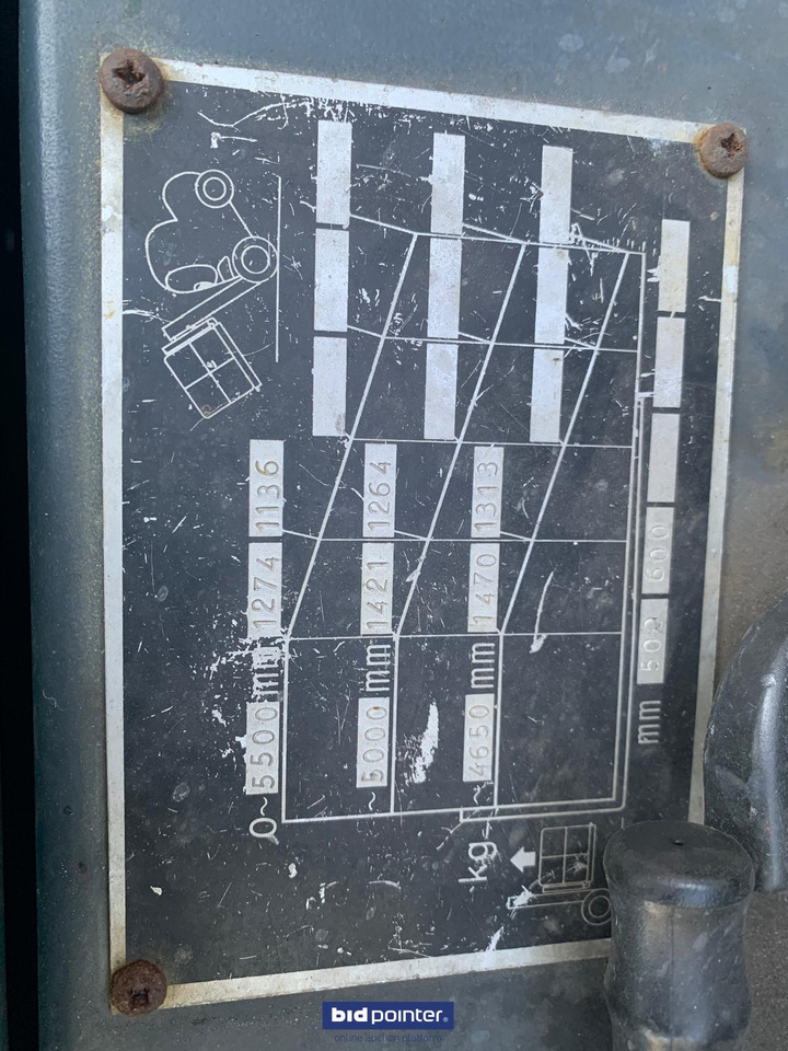 Heftruck elektrisch - 3 wiel - 1600kg! Freelift! Komatsu FB16 - 5.5 mtr. Sideshift! - Empilhador elétrico: foto 5 Heftruck elektrisch - 3 wiel - 1600kg! Freelift! Komatsu FB16 - 5.5 mtr. Sideshift! - Empilhador elétrico: foto 5