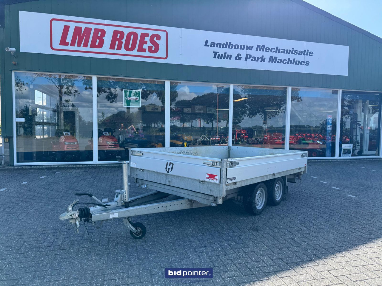 Henra KP27- 3318 3 zijdige kiep aanhangwagen aanhanger - Reboque basculante: foto 2 Henra KP27- 3318 3 zijdige kiep aanhangwagen aanhanger - Reboque basculante: foto 2