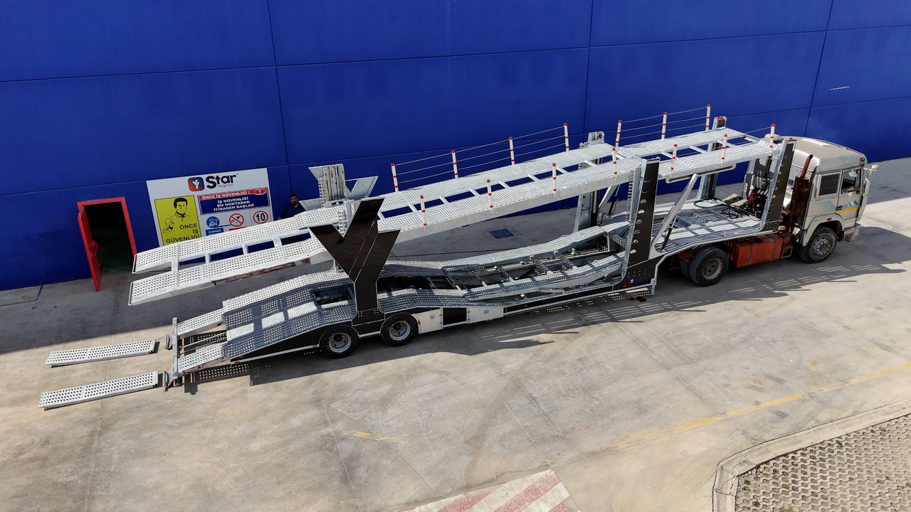 STAR YAGCILAR STAR 7/8 car carrier - Semi-reboque transporte de veículos: foto 1 STAR YAGCILAR STAR 7/8 car carrier - Semi-reboque transporte de veículos: foto 1