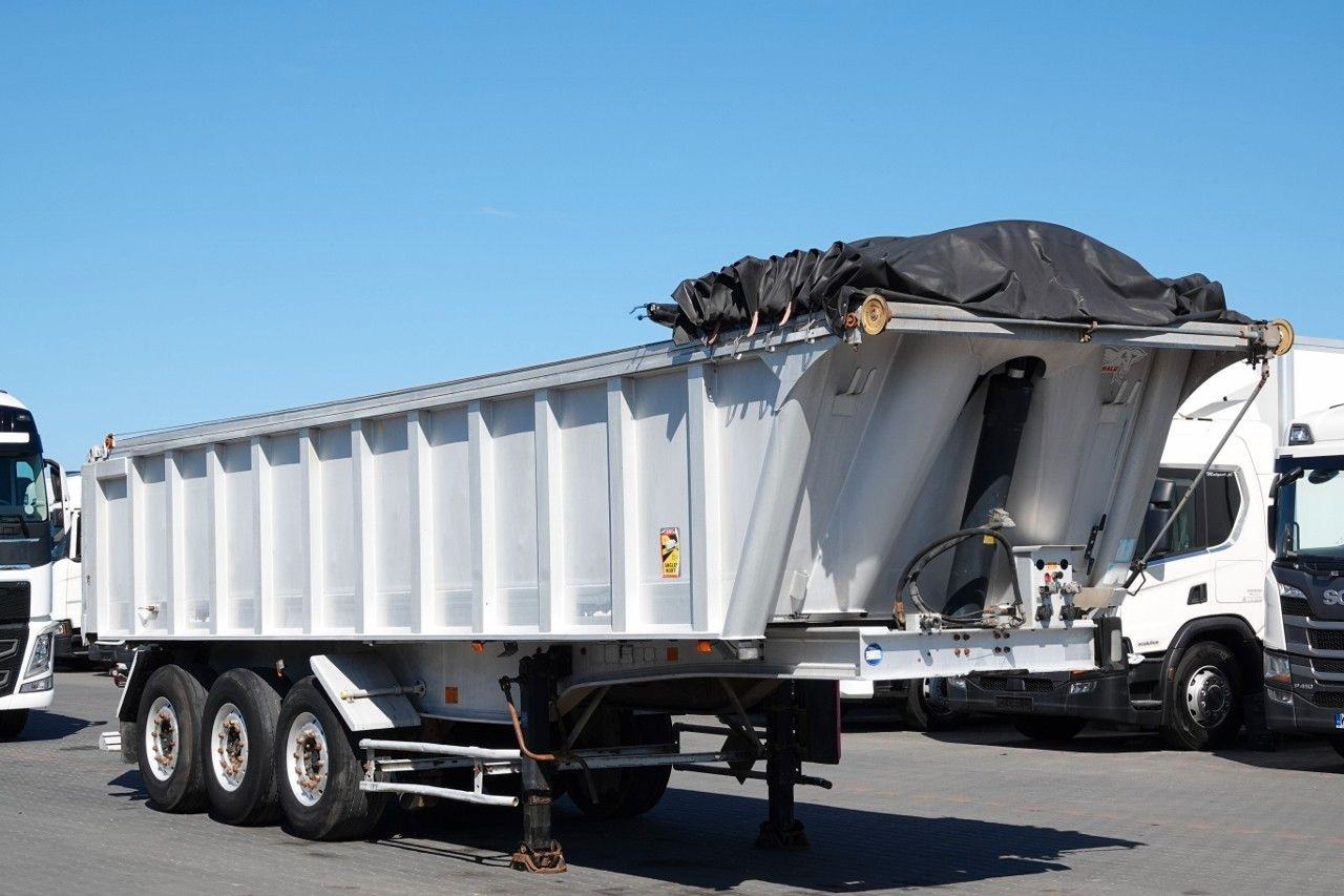 Benalu WYWROTKA / 25 m3 / ALUMINIOWA / OŚ PODNOSZONA / - Semi-reboque basculante: foto 4 Benalu WYWROTKA / 25 m3 / ALUMINIOWA / OŚ PODNOSZONA / - Semi-reboque basculante: foto 4