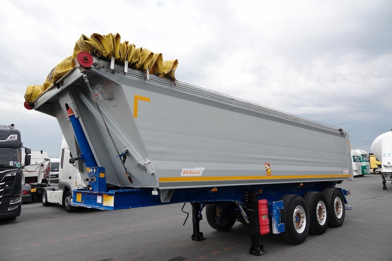 Benalu WYWROTKA / 26 m3 / ALUMINIOWA / OŚ PODNOSZONA / - Semi-reboque basculante: foto 3 Benalu WYWROTKA / 26 m3 / ALUMINIOWA / OŚ PODNOSZONA / - Semi-reboque basculante: foto 3