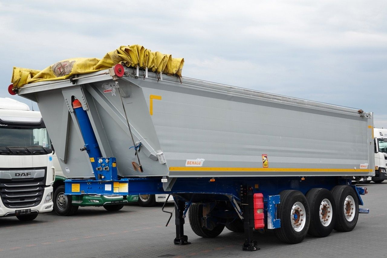 Benalu WYWROTKA / 26 m3 / ALUMINIOWA / OŚ PODNOSZONA / - Semi-reboque basculante: foto 2 Benalu WYWROTKA / 26 m3 / ALUMINIOWA / OŚ PODNOSZONA / - Semi-reboque basculante: foto 2