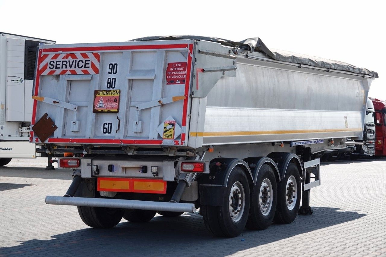 Benalu WYWROTKA 27 m3 / ALUMINIOWA / HYDRAULICZNA KLAPA - Semi-reboque basculante: foto 5 Benalu WYWROTKA 27 m3 / ALUMINIOWA / HYDRAULICZNA KLAPA - Semi-reboque basculante: foto 5