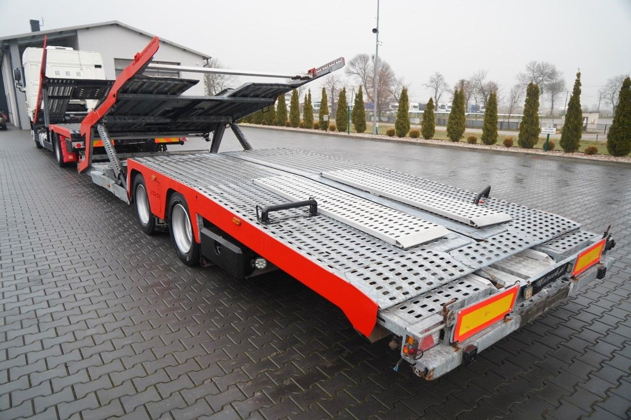 Camião transporte de veículos DAF XF 480 / LORA / LOHR / 16,5 M / 4 DOSTAWCZAKI /: foto 12 Camião transporte de veículos DAF XF 480 / LORA / LOHR / 16,5 M / 4 DOSTAWCZAKI /: foto 12