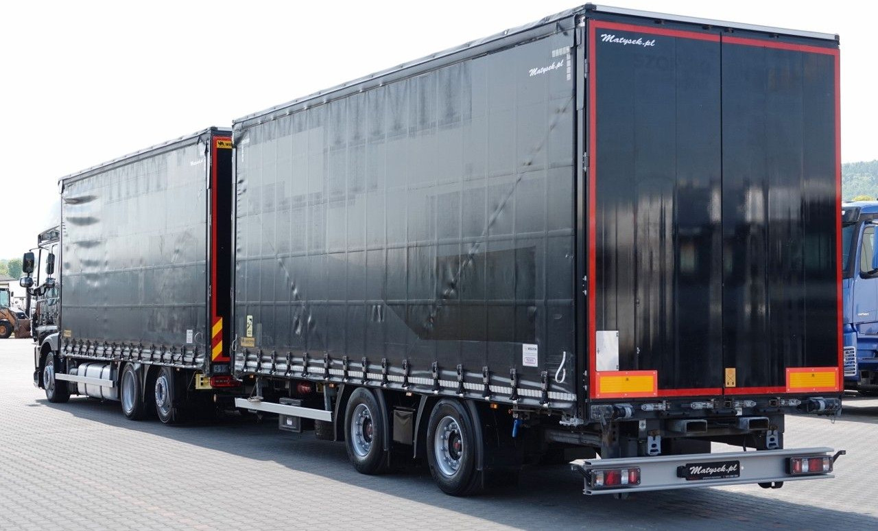 DAF XF 480 / ZESTAW TANDEM / 120 M3 / PRZEJAZDOWY / - Camião de lona: foto 5 DAF XF 480 / ZESTAW TANDEM / 120 M3 / PRZEJAZDOWY / - Camião de lona: foto 5
