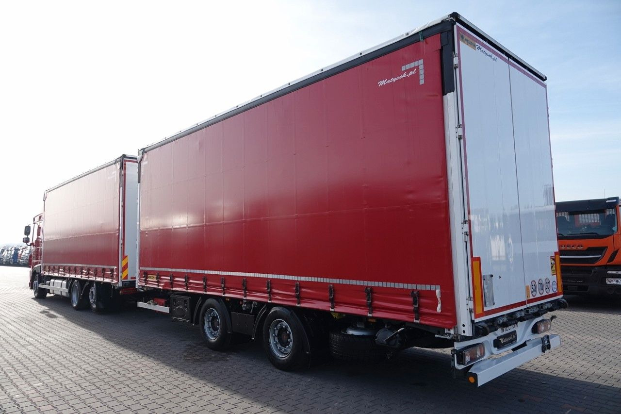 DAF XF 480 / ZESTAW TANDEM / 120 M3 / PRZEJAZDOWY / - Camião de lona: foto 3 DAF XF 480 / ZESTAW TANDEM / 120 M3 / PRZEJAZDOWY / - Camião de lona: foto 3