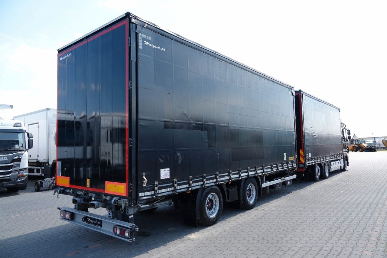 DAF XF 480 / ZESTAW TANDEM / 120 M3 / PRZEJAZDOWY / - Camião de lona: foto 4 DAF XF 480 / ZESTAW TANDEM / 120 M3 / PRZEJAZDOWY / - Camião de lona: foto 4