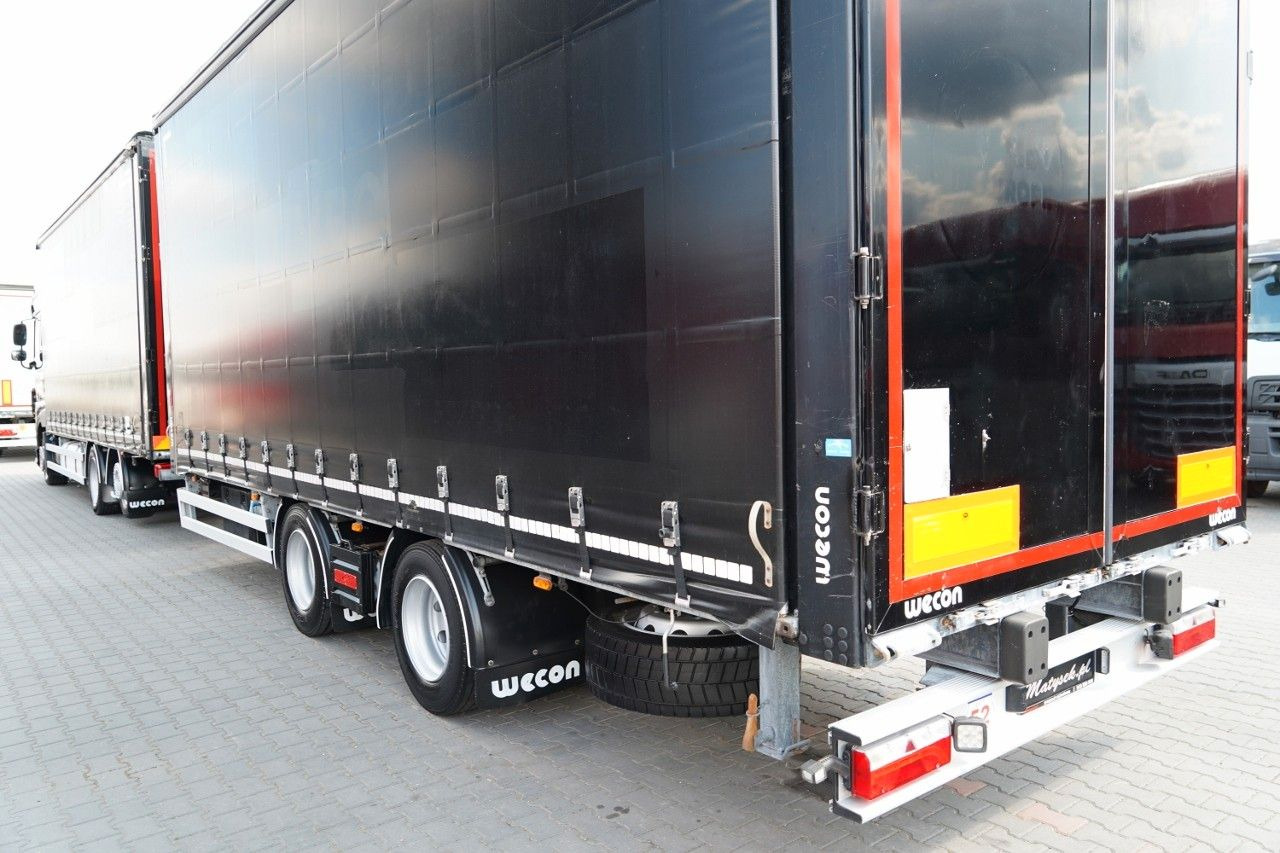 Camião de lona DAF XF 480 / ZESTAW TANDEM / 120 M3 / PRZEJAZDOWY /: foto 6