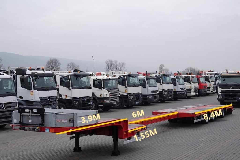 Emtech NACZEPA LAWETA / NISKOPODWOZIE / ROZCIĄGANA Emtech NACZEPA LAWETA / NISKOPODWOZIE / ROZCIĄGANA - Semi-reboque baixa: foto 2 Emtech NACZEPA LAWETA / NISKOPODWOZIE / ROZCIĄGANA Emtech NACZEPA LAWETA / NISKOPODWOZIE / ROZCIĄGANA - Semi-reboque baixa: foto 2