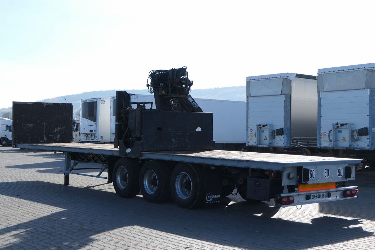 Kaiser PLATFORM/FOR BUILDING/CRANE HIAB /STRONG-FLOOR - Semi-reboque plataforma/ Caixa aberta: foto 4 Kaiser PLATFORM/FOR BUILDING/CRANE HIAB /STRONG-FLOOR - Semi-reboque plataforma/ Caixa aberta: foto 4