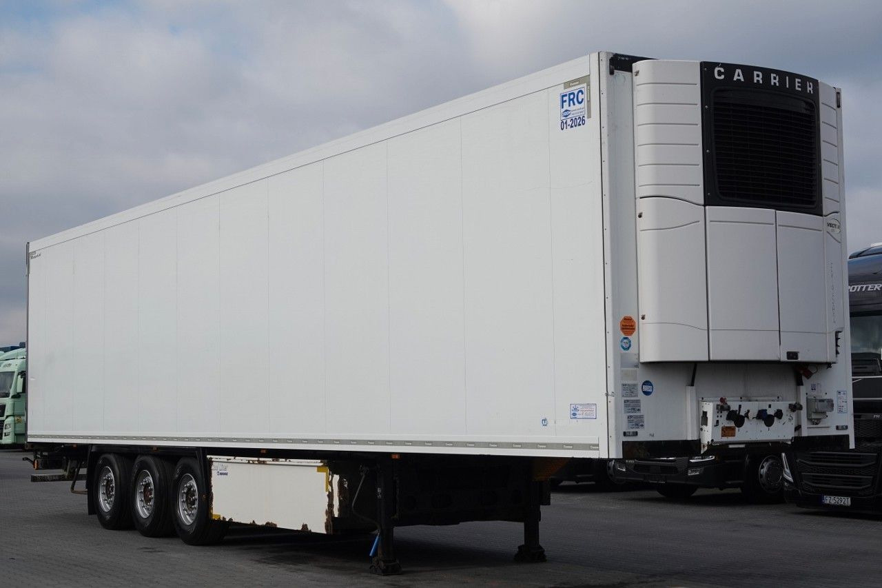 Krone CHŁODNIA / CARRIER VECTOR 1550 / SAF / OŚ PODNO - Semi-reboque frigorífico: foto 1 Krone CHŁODNIA / CARRIER VECTOR 1550 / SAF / OŚ PODNO - Semi-reboque frigorífico: foto 1