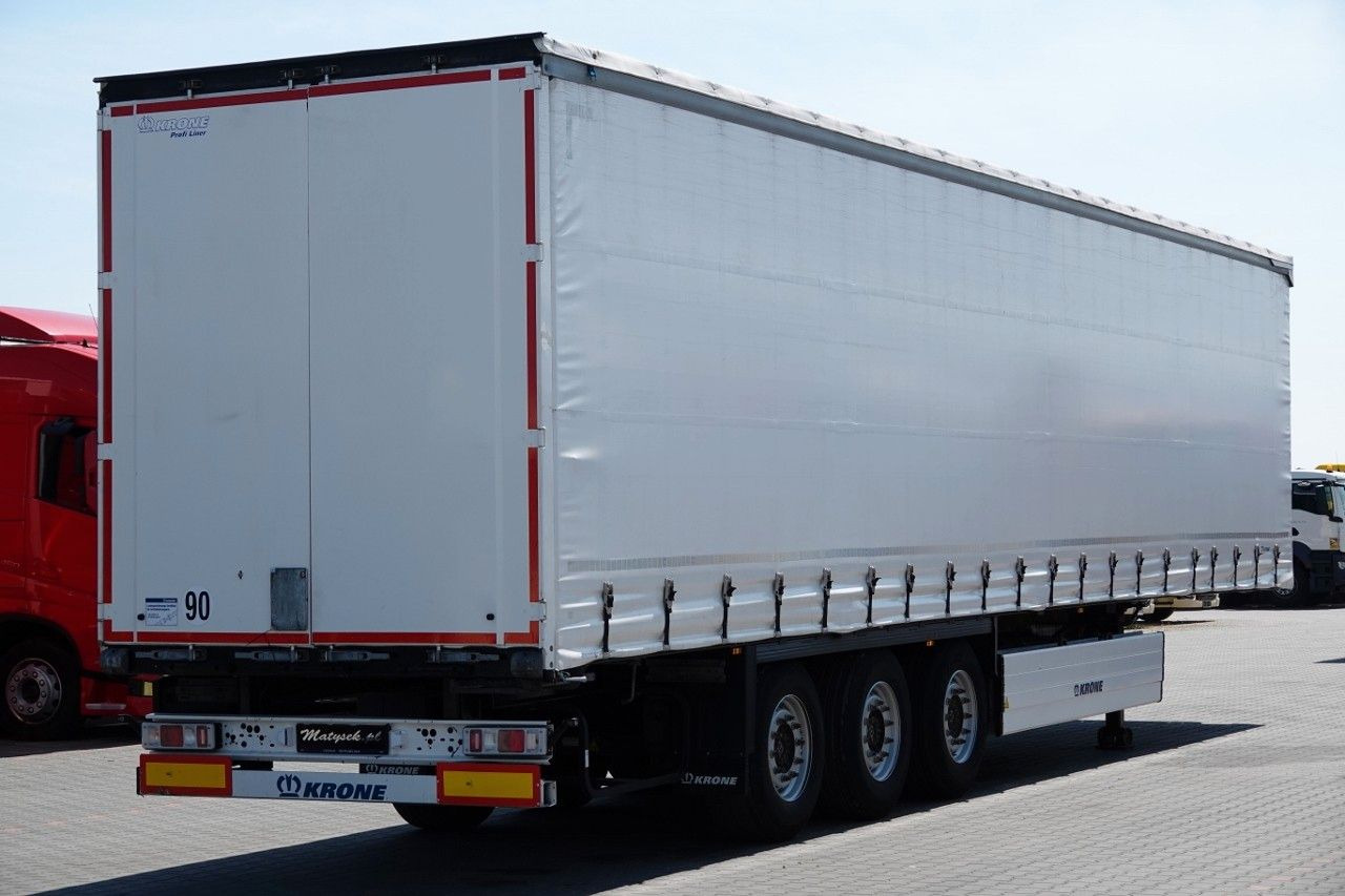 Krone FIRANKA / 2021 ROK / KOSZ NA PALETY / 2 OSIE POD - Semi-reboque de lona: foto 4 Krone FIRANKA / 2021 ROK / KOSZ NA PALETY / 2 OSIE POD - Semi-reboque de lona: foto 4
