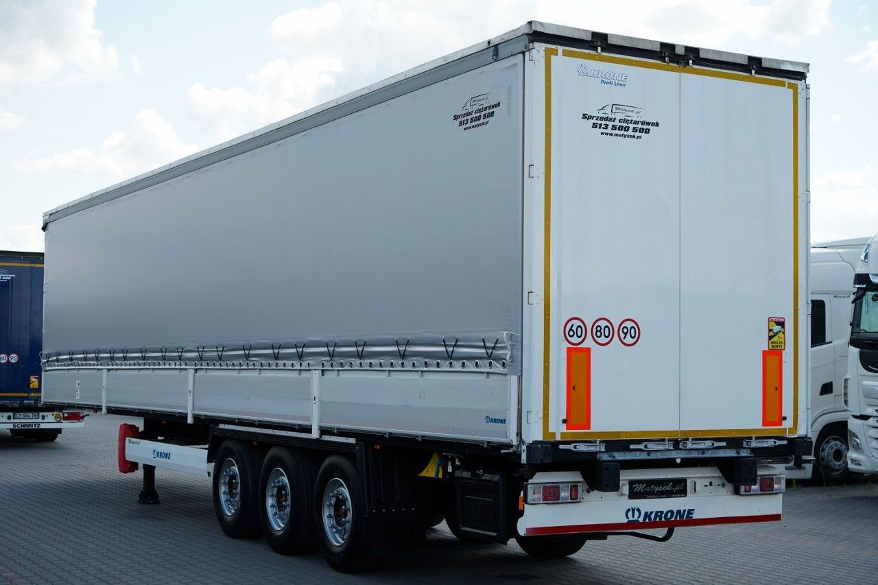 Krone FIRANKA / STANDARD / BURTOWA / 2017 ROK / OŚ POD - Semi-reboque de lona: foto 4 Krone FIRANKA / STANDARD / BURTOWA / 2017 ROK / OŚ POD - Semi-reboque de lona: foto 4