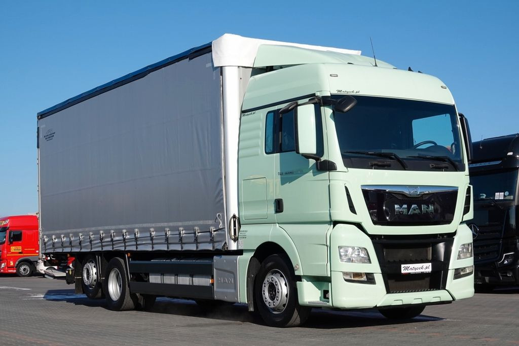 MAN TGX 26.440 / 6x2 / FIRANKA - 8,15 m / SOLÓWKA / - Camião de lona: foto 4 MAN TGX 26.440 / 6x2 / FIRANKA - 8,15 m / SOLÓWKA / - Camião de lona: foto 4