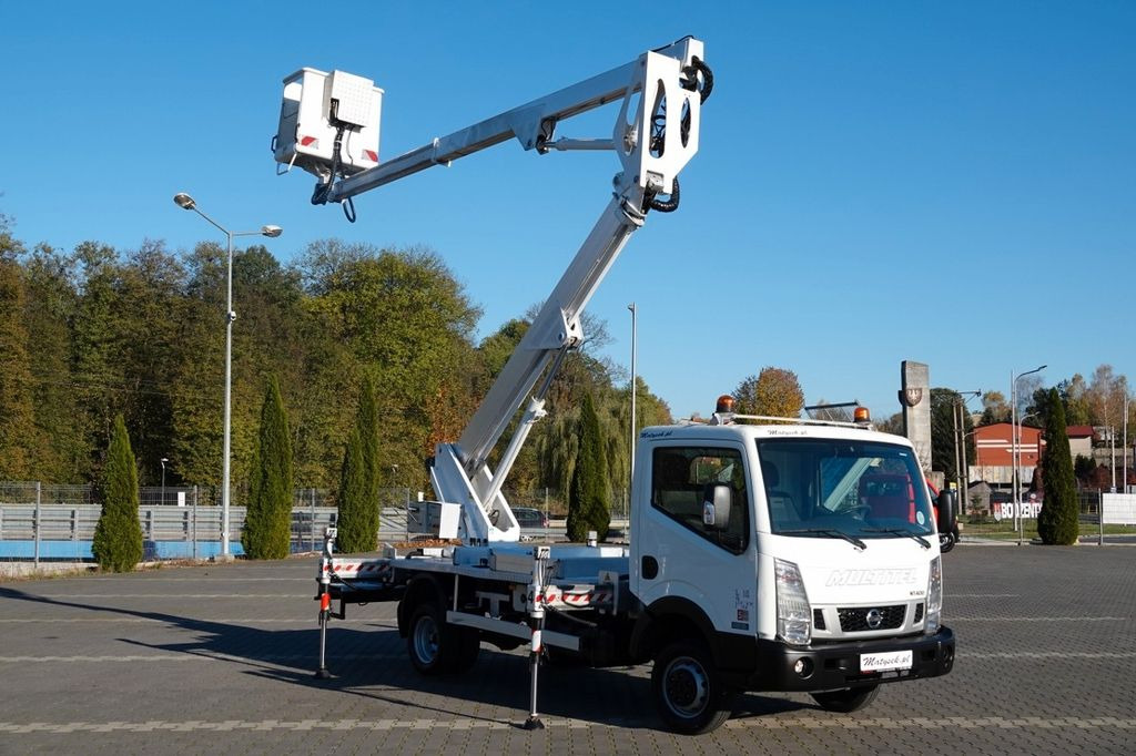 Nissan CABSTAR / NT 400 35.13 / PODNOŚNIK KOSZOWY MULTI - Caminhão com plataforma aérea: foto 1 Nissan CABSTAR / NT 400 35.13 / PODNOŚNIK KOSZOWY MULTI - Caminhão com plataforma aérea: foto 1