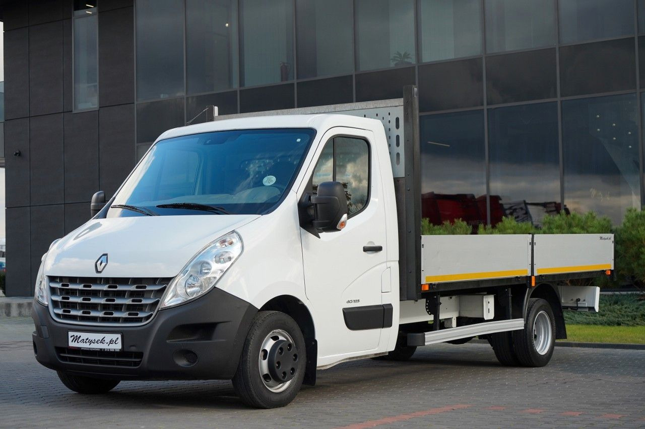 Renault MASTER / SKRZYNIOWY 4.5m / MANUAL / BLIŹNIAK - Carrinha de contentor: foto 1 Renault MASTER / SKRZYNIOWY 4.5m / MANUAL / BLIŹNIAK - Carrinha de contentor: foto 1