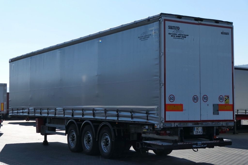 Samro CURTAINSIDER / STANDARD / LIFTED AXLE / LIFT DHO - Semi-reboque de lona: foto 3 Samro CURTAINSIDER / STANDARD / LIFTED AXLE / LIFT DHO - Semi-reboque de lona: foto 3