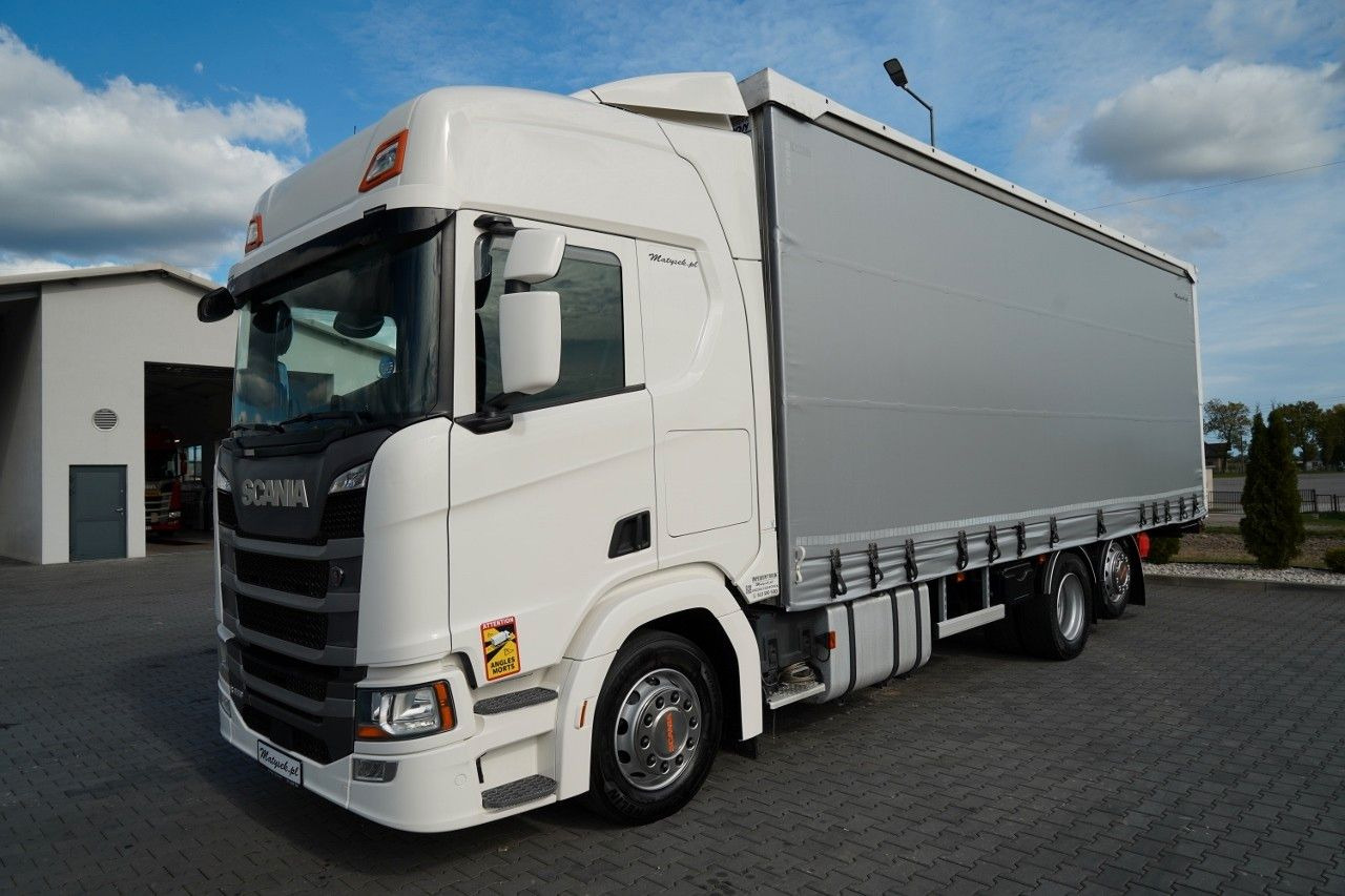 Scania R 450 / MEGA / 6x2 / FIRANKA - 8,2 m / SOLÓWKA / - Camião de lona: foto 2 Scania R 450 / MEGA / 6x2 / FIRANKA - 8,2 m / SOLÓWKA / - Camião de lona: foto 2
