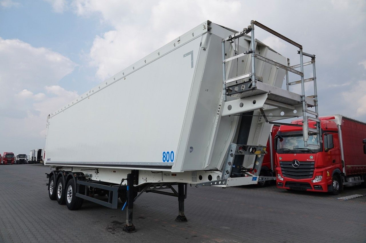Schmitz Cargobull WYWROTKA 60 M3 / ALUMINIOWA / KLAPO-DRZWI / OŚ - Semi-reboque basculante: foto 5 Schmitz Cargobull WYWROTKA 60 M3 / ALUMINIOWA / KLAPO-DRZWI / OŚ - Semi-reboque basculante: foto 5