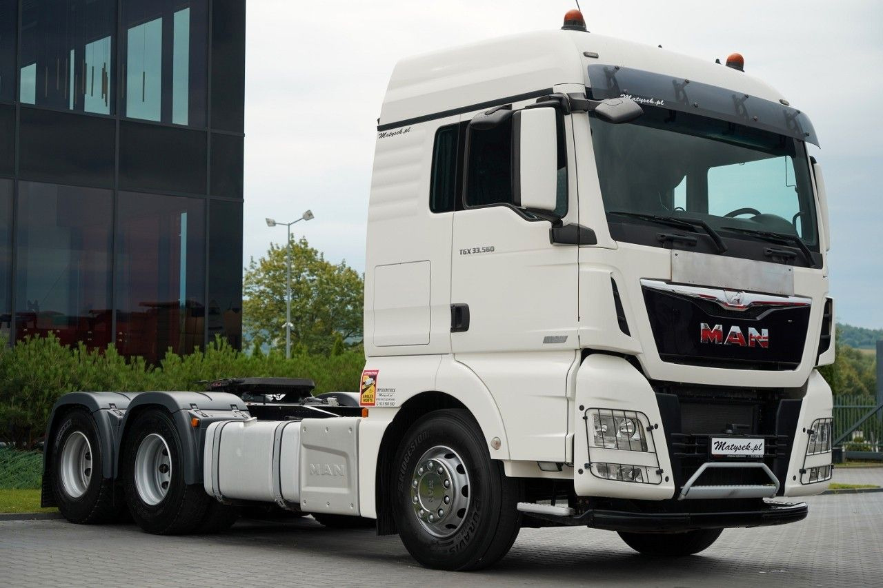 MAN TGX 33.560 / 6x4 / RETARDER / DMC: 96 TON / SKÓR - Tractor: foto 1 MAN TGX 33.560 / 6x4 / RETARDER / DMC: 96 TON / SKÓR - Tractor: foto 1
