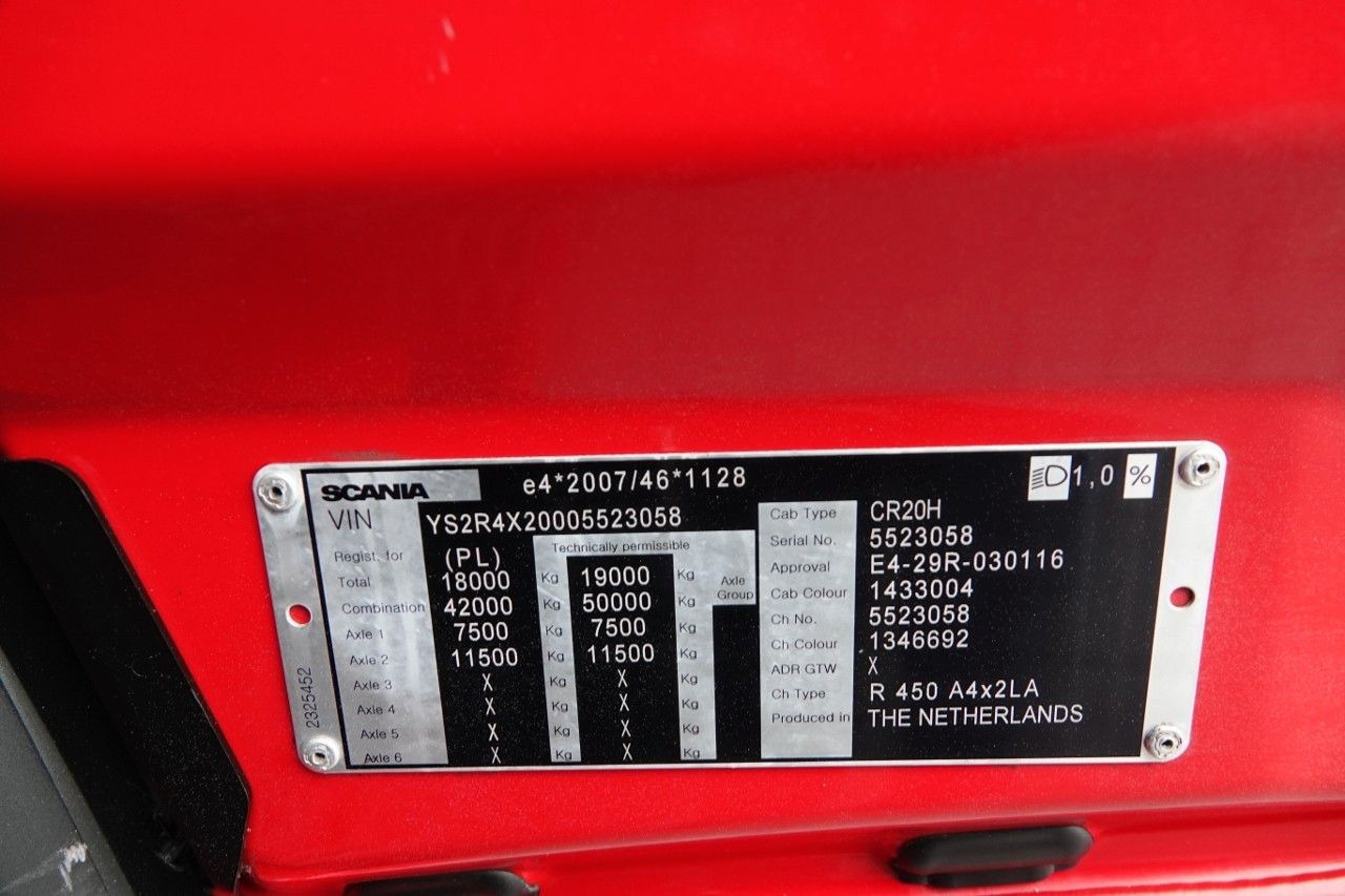 Tractor Scania R 450 / RETARDER /  PO KONTRAKCIE SERWISOWYM: foto 18