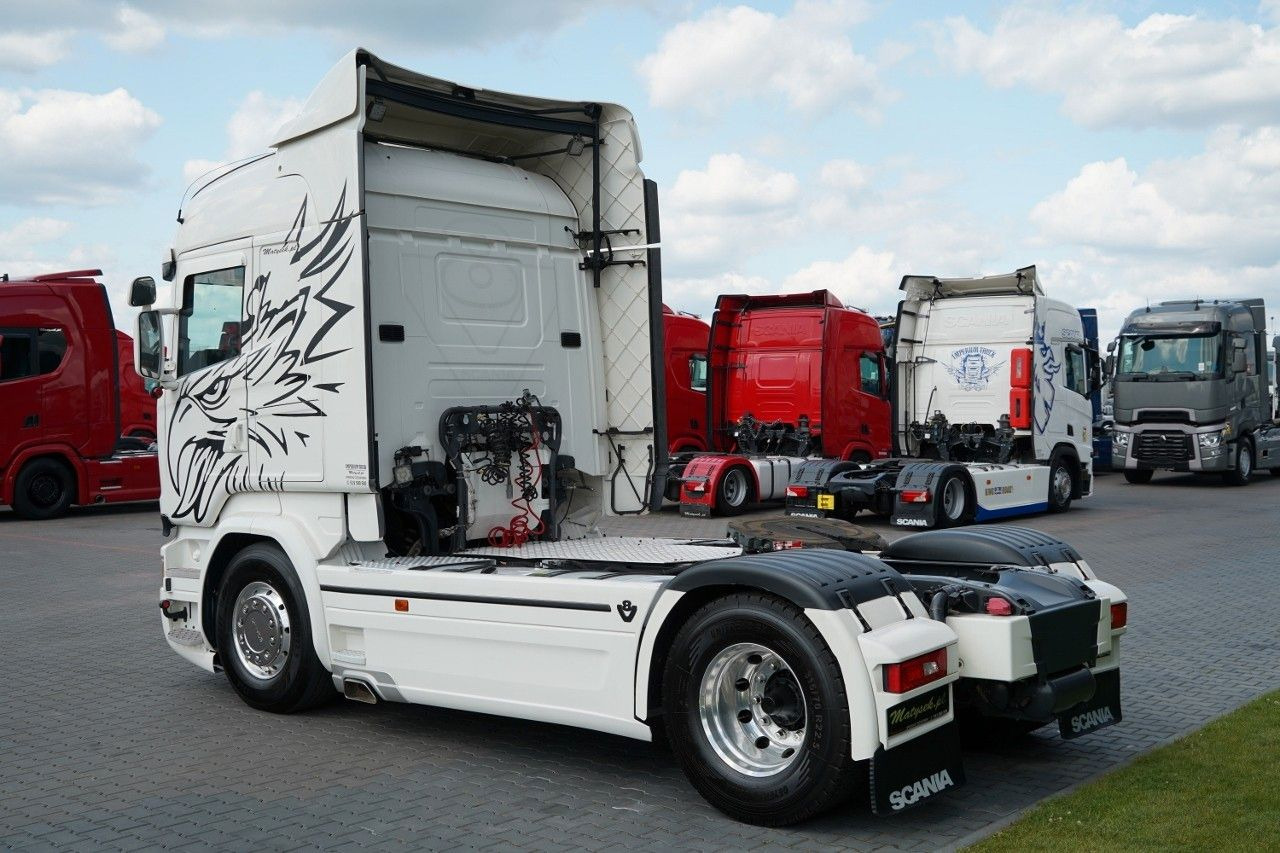 Scania R 580 / V8 / RETARDER / CAŁA NA PODUSZKACH - Tractor: foto 4 Scania R 580 / V8 / RETARDER / CAŁA NA PODUSZKACH - Tractor: foto 4