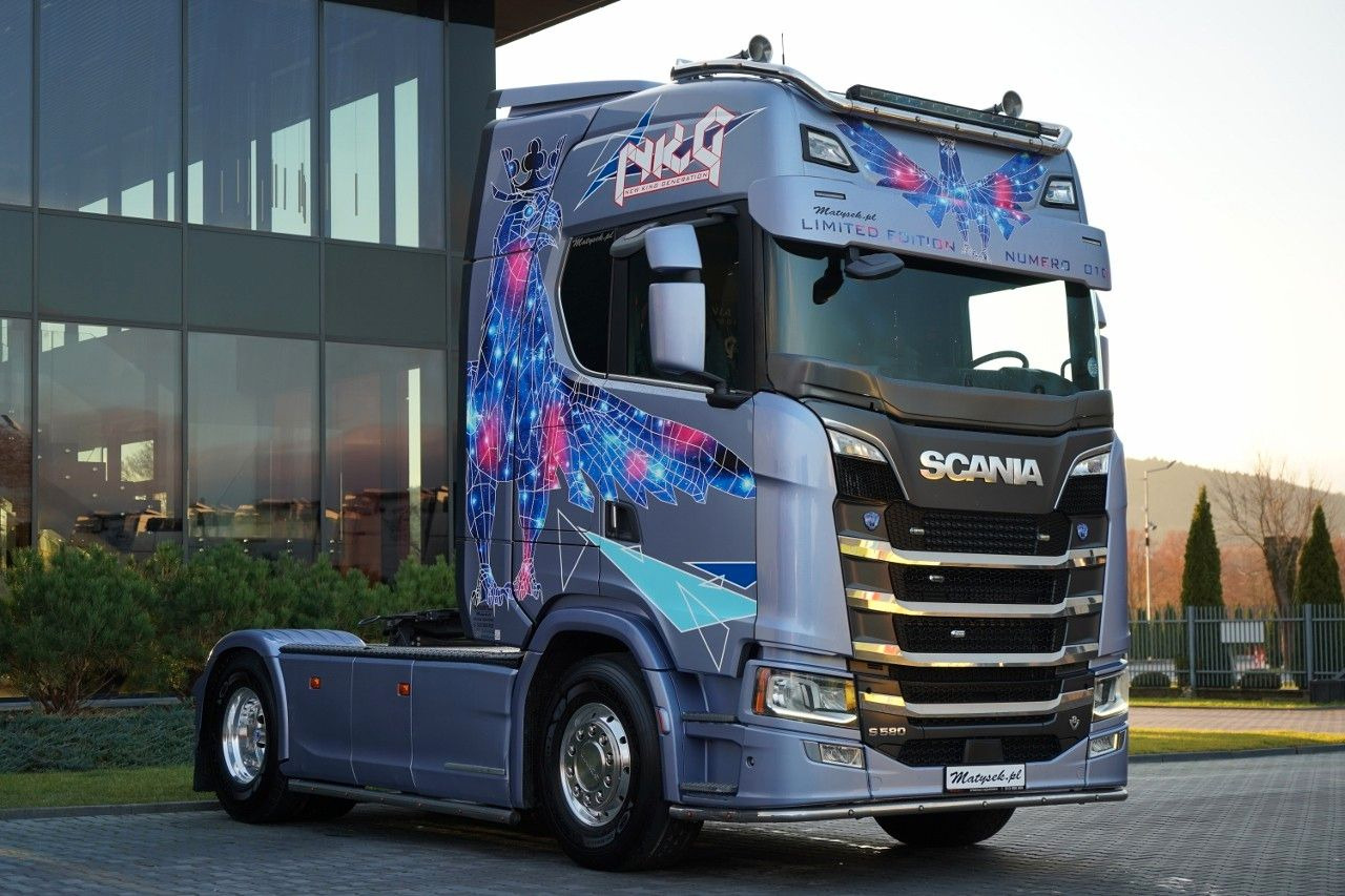 Scania S 580 / V8 / ORGINALNA EDYCJA LIMITED / NR 010 / - Tractor: foto 5 Scania S 580 / V8 / ORGINALNA EDYCJA LIMITED / NR 010 / - Tractor: foto 5