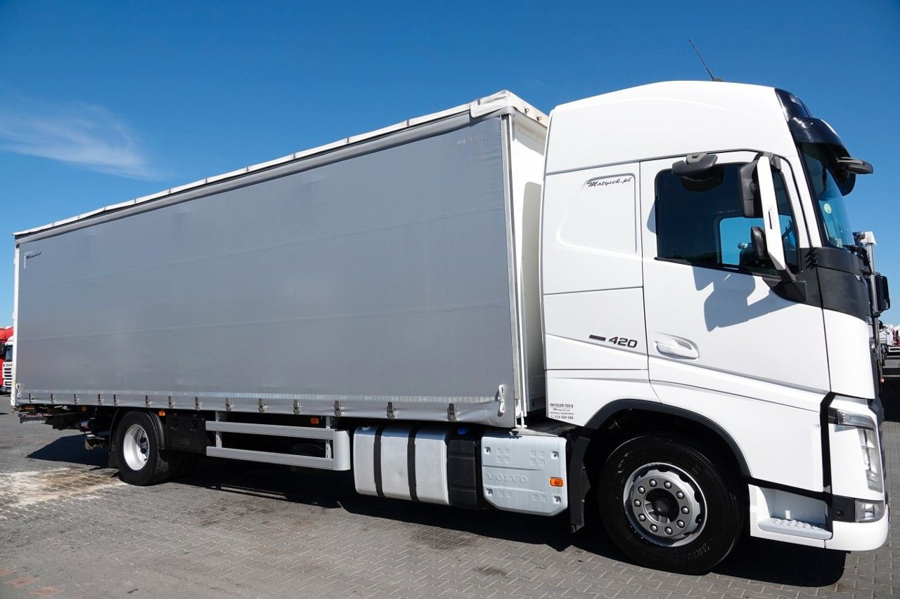 Camião de lona Volvo FH 420 / 4x2 / SOLÓWKA / FIRANKA 9.10 M / I-PARK: foto 6