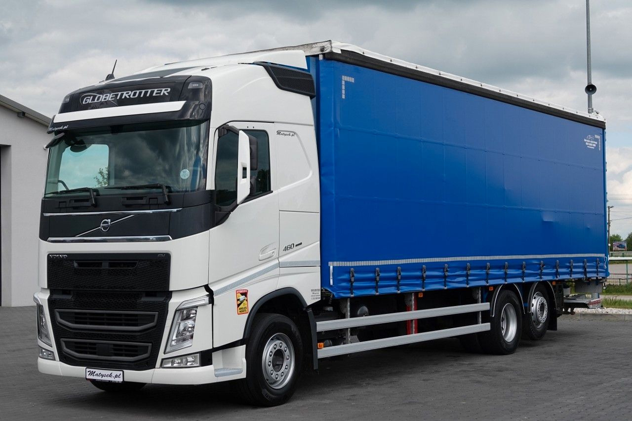 Volvo FH 460 / 6X2 / SOLÓWKA / FIRANKA 9.45 M / I-PARK - Camião de lona: foto 1 Volvo FH 460 / 6X2 / SOLÓWKA / FIRANKA 9.45 M / I-PARK - Camião de lona: foto 1