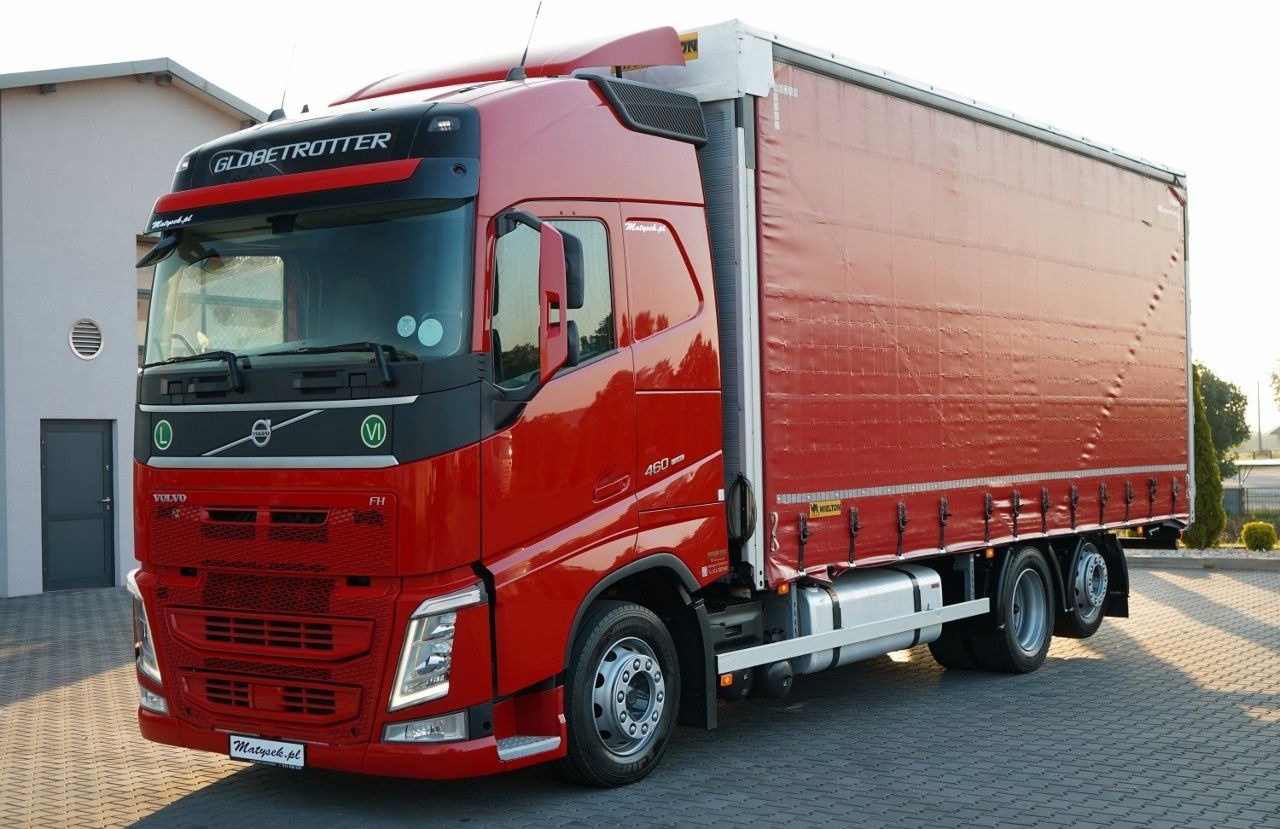 Volvo FH 460 / FIRANKA / 6x2 / PODNOSZONY DACH / I-PAR - Camião de lona: foto 1 Volvo FH 460 / FIRANKA / 6x2 / PODNOSZONY DACH / I-PAR - Camião de lona: foto 1