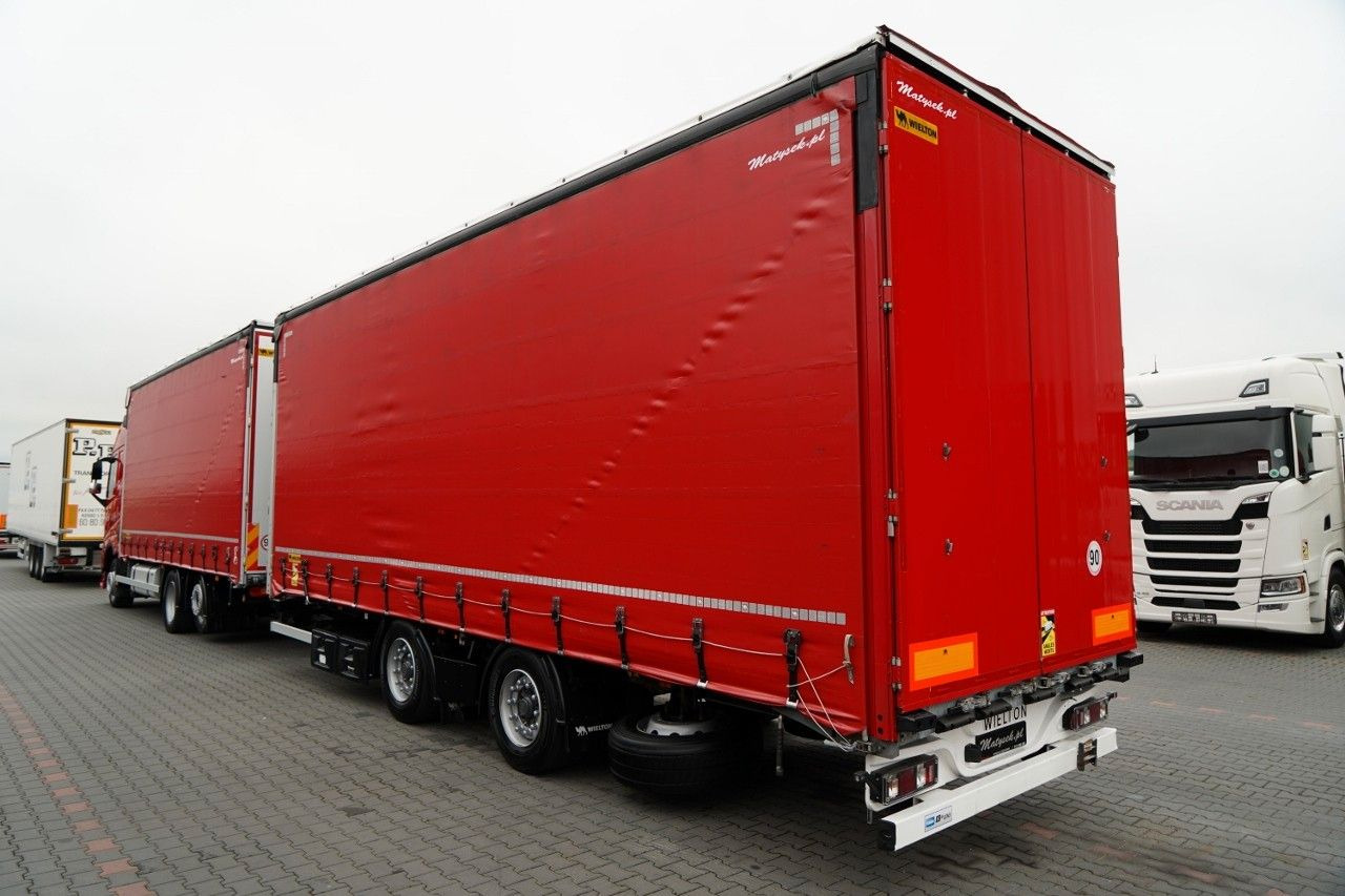 Volvo FH 460 / I-SAVE / ZESTAW TANDEM 120 M3 / PRZEJAZ - Camião de lona: foto 2 Volvo FH 460 / I-SAVE / ZESTAW TANDEM 120 M3 / PRZEJAZ - Camião de lona: foto 2